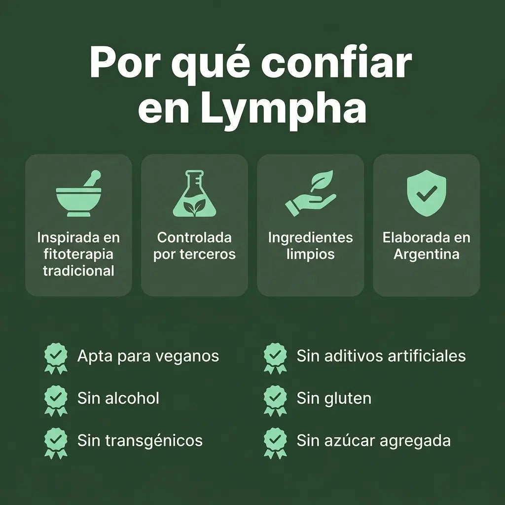 LYMPHA™| Reducí la Hinchazón del Rostro, Abdomen y Piernas de Forma Natural